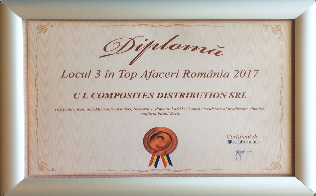 3 miejsce - dystrybucja w Rumunii.